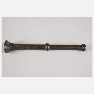 Zwei historische Mörser