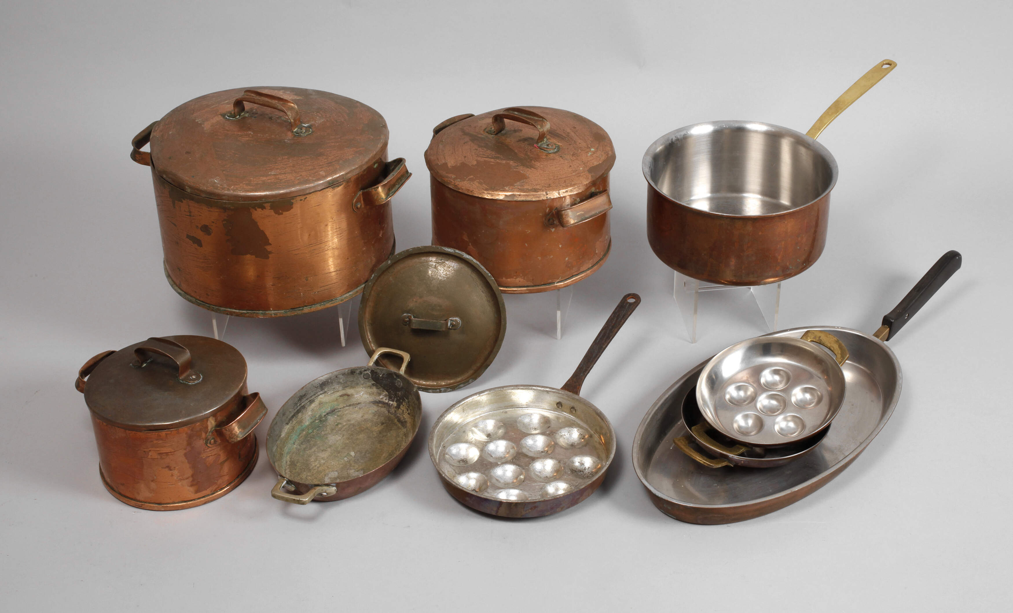 Konvolut Kupfergeschirr