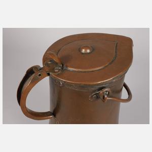 Große Kupferkanne