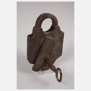 Konvolut historische Vorhängeschlösser