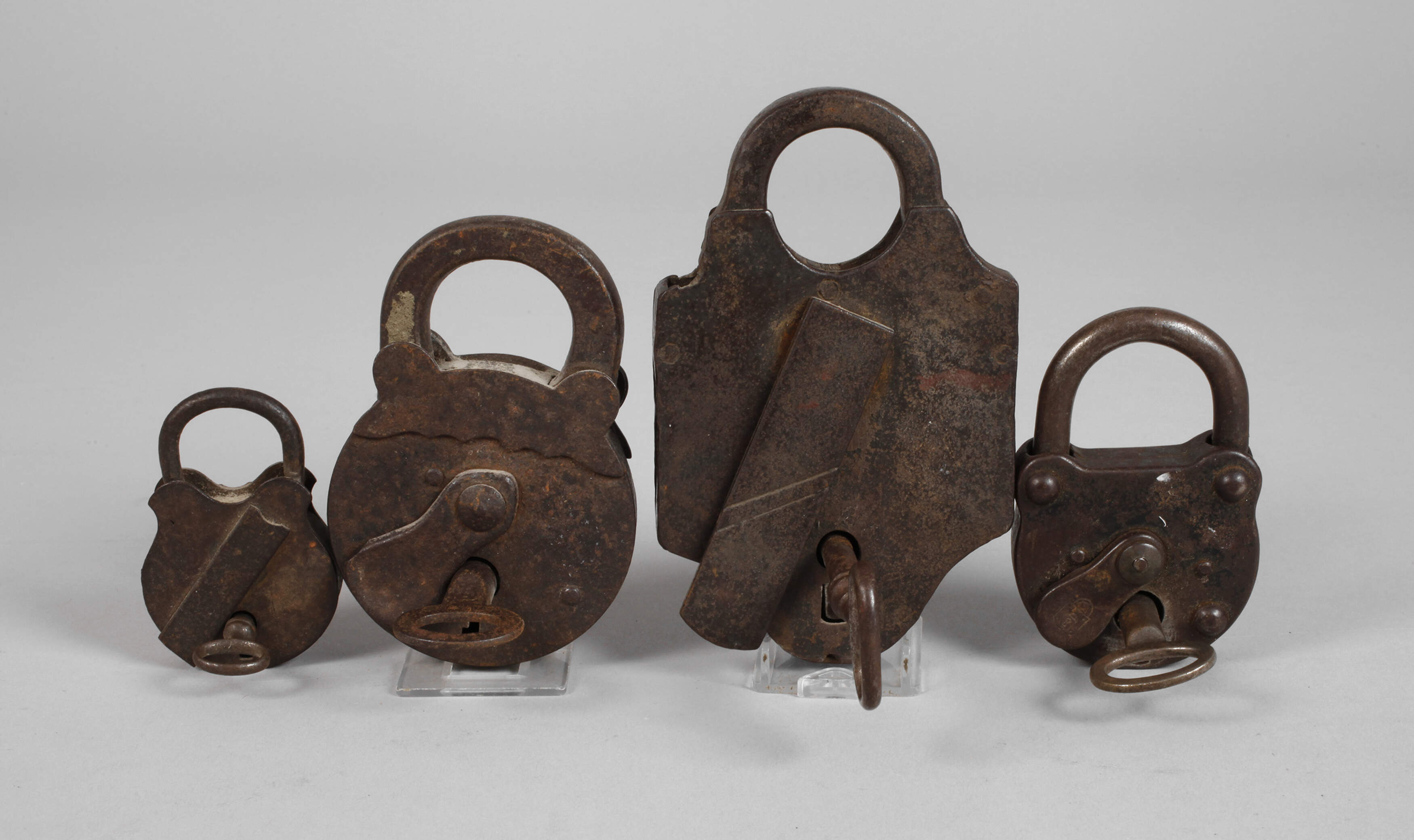 Konvolut historische Vorhängeschlösser