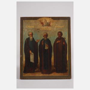 Drei Ikonen Russland