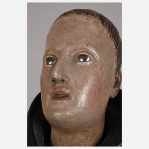 Geschnitzte Heiligenfigur