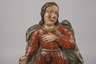 Geschnitzte Heiligenplastik
