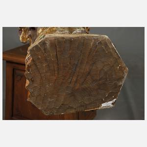 Geschnitztes Marienbildnis