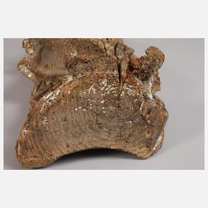 Geschnitzte Heiligenfigur