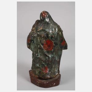 Terrakottafigur Heilige Anna