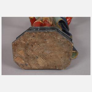 Geschnitzte Heiligenfigur