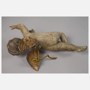 Drei figürliche Schnitzereien