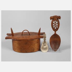 Drei Teile Fennoskandinavien