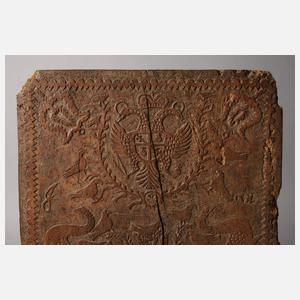 Barocke Reliefschnitzerei