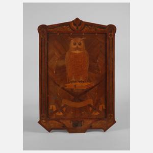 Intarsienbild Schlaraffia