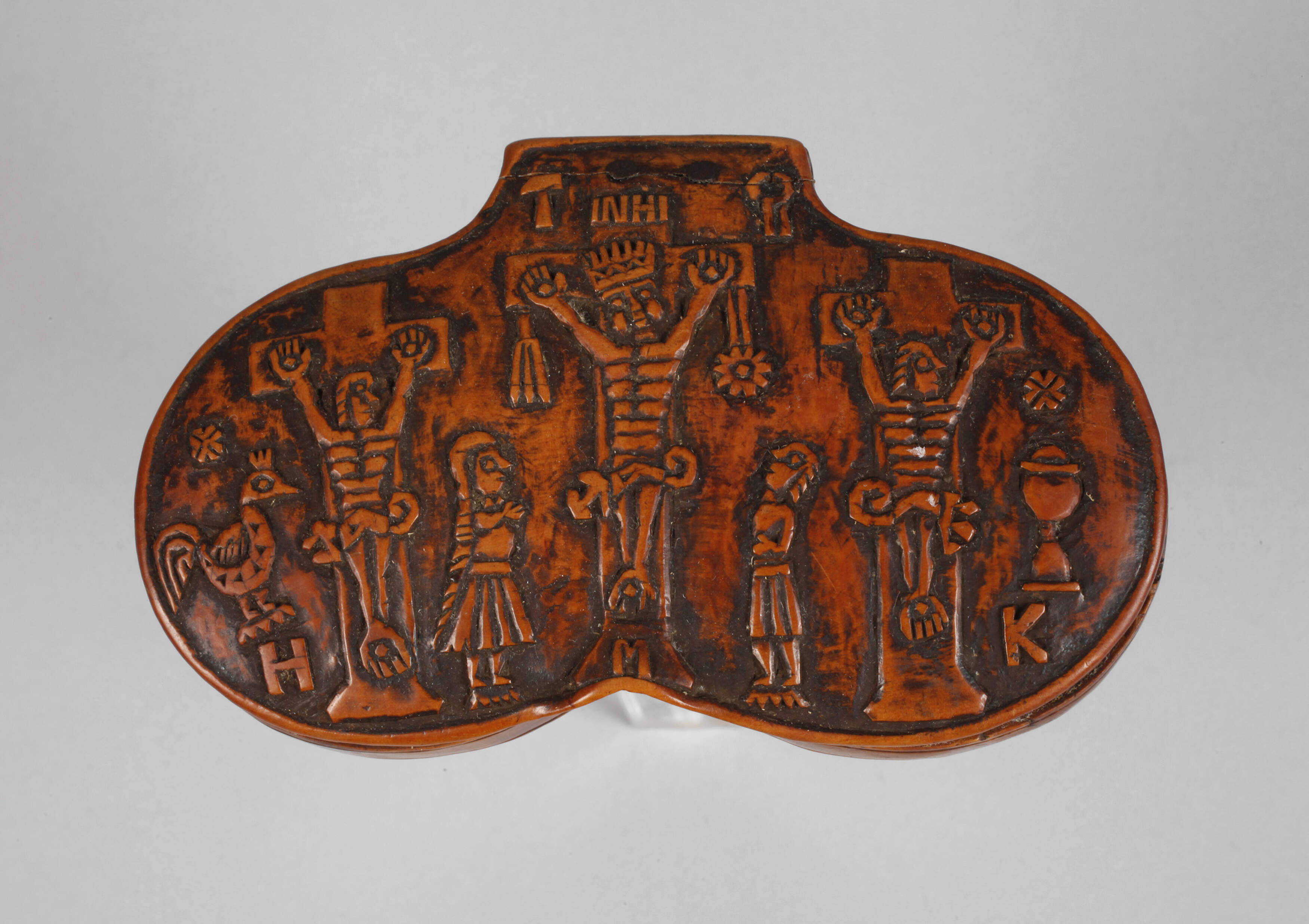 Brillenetui Buchsbaum