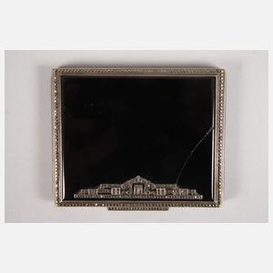 Puderdose Art déco