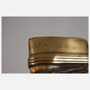 Horn mit Messingmontur