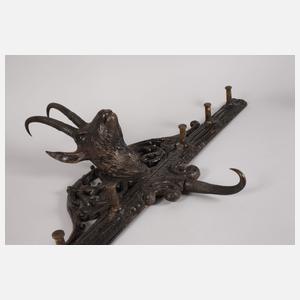 Jagdliche Wandgarderobe