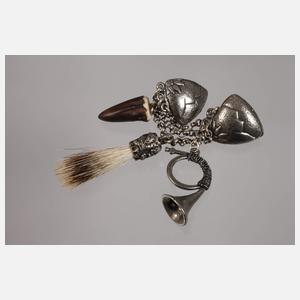 Drei jagdliche Accessoires