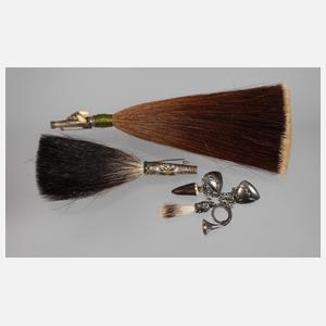 Drei jagdliche Accessoires