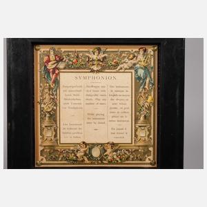 Plattenspieldose Symphonion