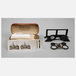 Konvolut Raumbilder mit Betrachter