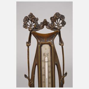 Wandbarometer Jugendstil