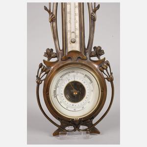 Wandbarometer Jugendstil