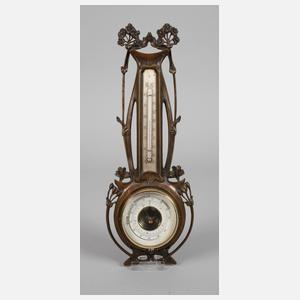 Wandbarometer Jugendstil