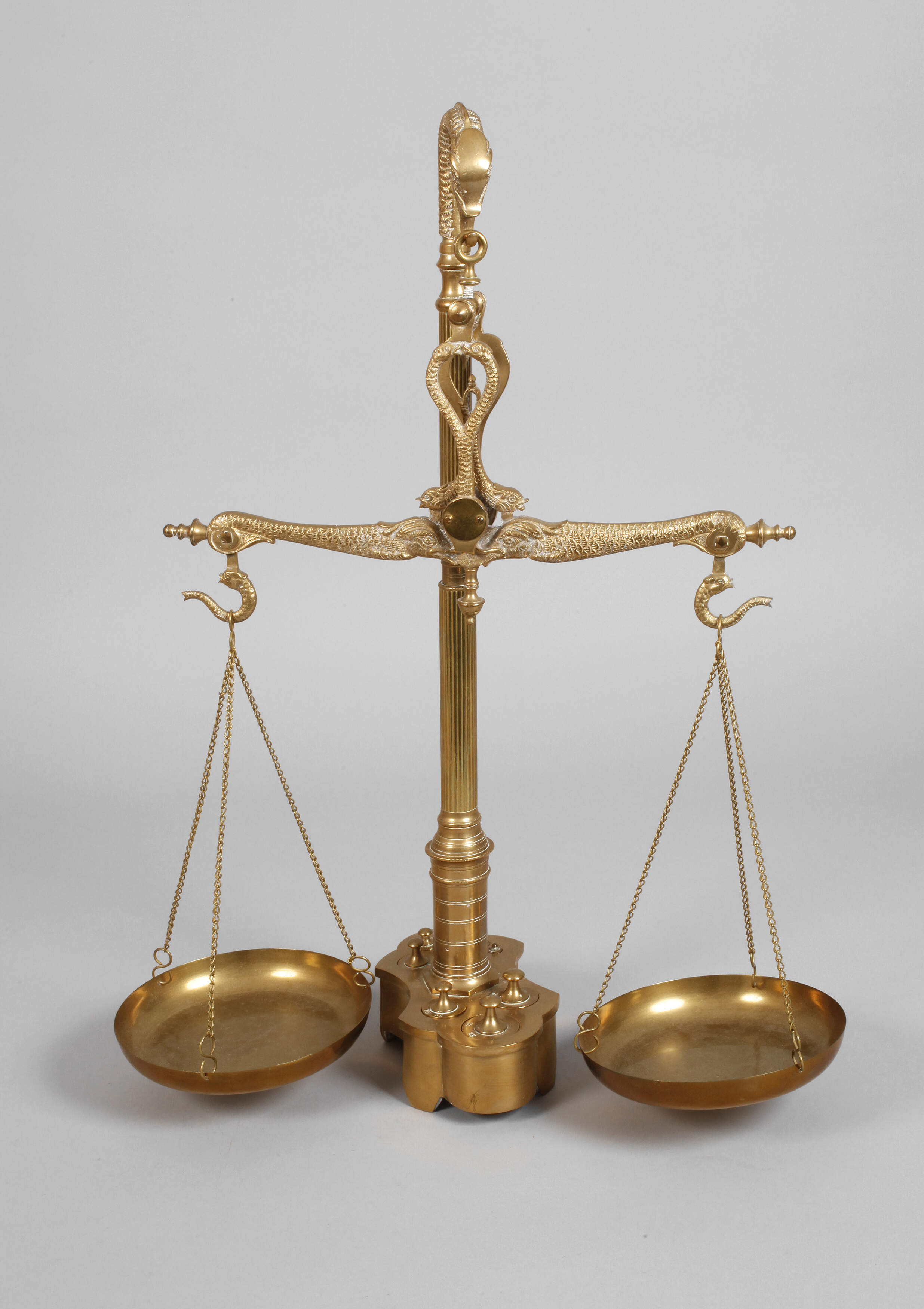 Prächtige Balkenwaage