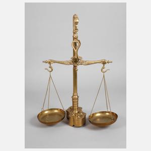 Prächtige Balkenwaage