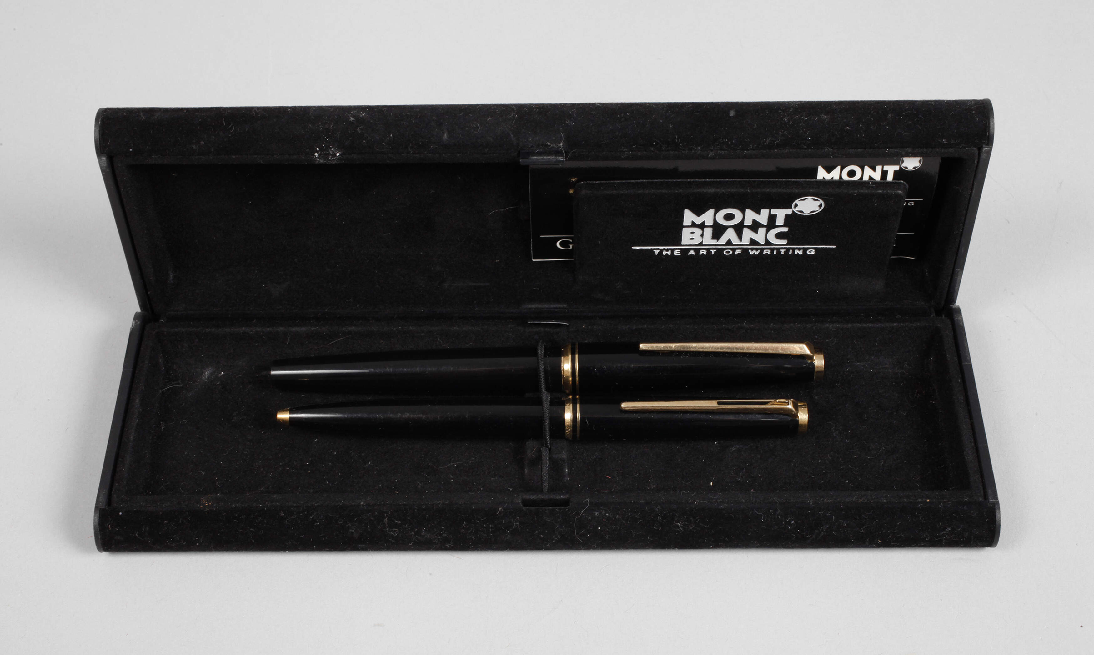 Zwei Schreibgeräte Montblanc