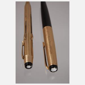 Füllfederhalter und Mehrfarbenstift Montblanc