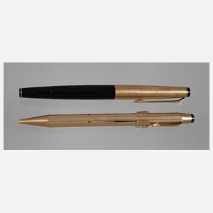 Füllfederhalter und Mehrfarbenstift Montblanc