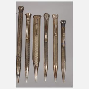 Konvolut Drehbleistifte