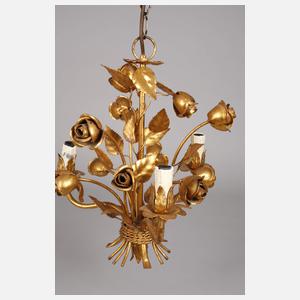 Florale Deckenlampe