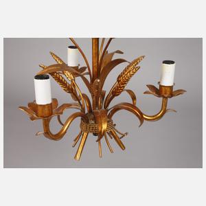 Florale Deckenlampe