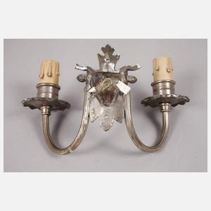 Paar Wandleuchter Historismus