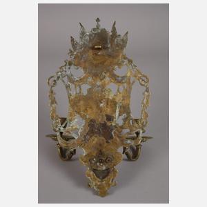 Paar Wandleuchter Historismus