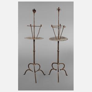 Paar Hallenleuchter Historismus