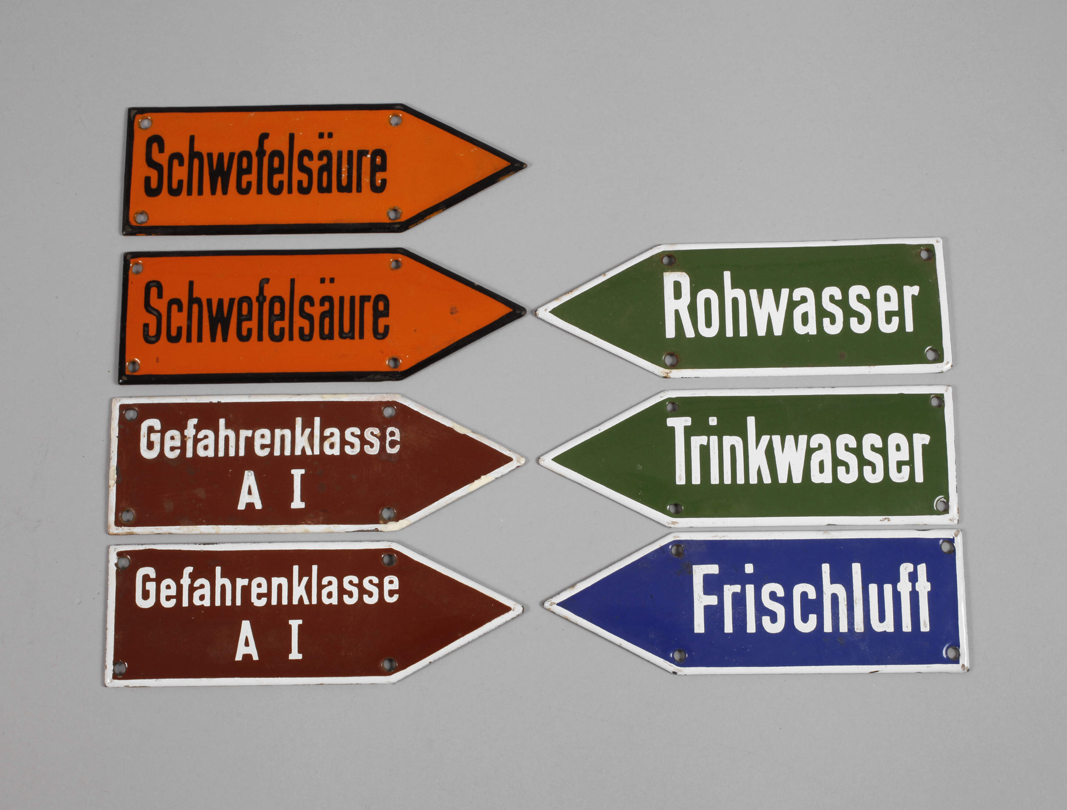 Posten Emailleschilder