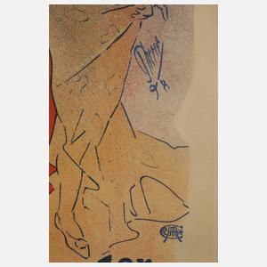 Veranstaltungsplakat Jugendstil