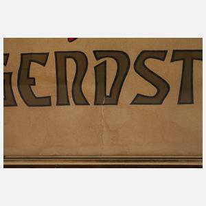 Ausstellungsplakat Jugendstil