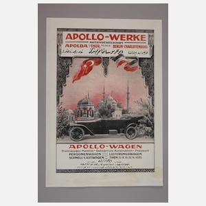 Drei Plakate Apollo-Werke