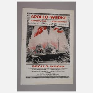 Drei Plakate Apollo-Werke