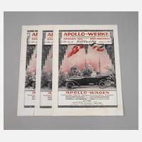 Drei Plakate Apollo-Werke111