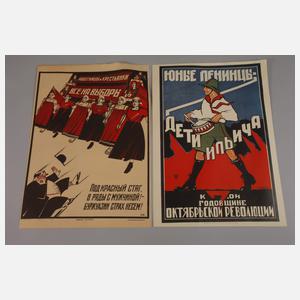 Mappe Plakate der russischen Revolution
