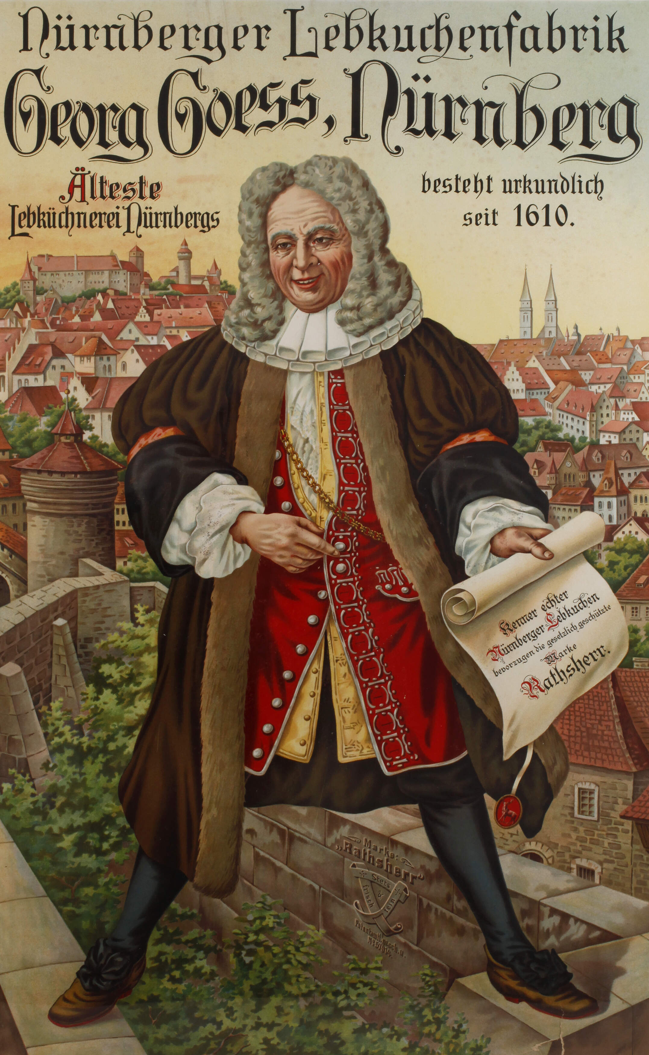 Werbeplakat Nürnberg