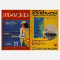 Zwei Werbeplakate111