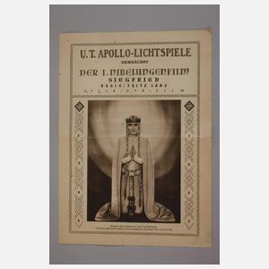 Filmprogramme Fritz Lang