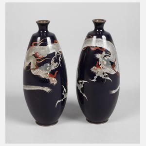 Paar Vasen Cloisonné