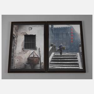 Zwei chinesische Fotografien